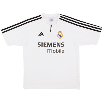 2003-04 Real Madrid Home Shirt - 6/10 - (L.Boys)