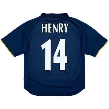 Camiseta europea del Arsenal 2000-02 Henry #14 - 6/10 - (13-15 Años)