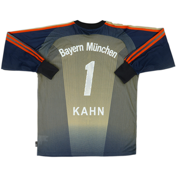 2003-04 Bayern Múnich Camiseta de Portero Kahn #1 - 7/10 - (M)