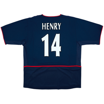 Camiseta de visitante del Arsenal 2002-04 Henry #14 - 9/10 - (XXL)