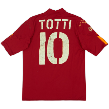 2004-05 Roma Home Shirt Totti #10 - 4/10 - (S)