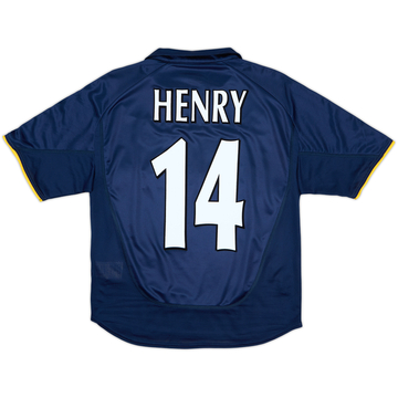 Camiseta europea del Arsenal 2000-02 Henry #14 - 10/10 - (13-15 años)