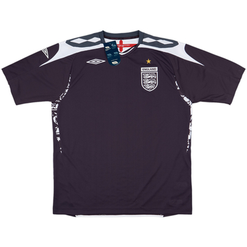 2007-09 England GK Shirt - 8/10 - (L)
