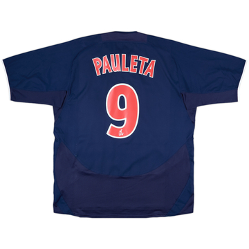 2003-04 Paris Saint-Germain Home Shirt Pauleta #9 - 9/10 - (XL)