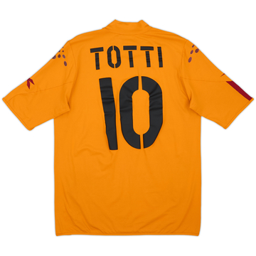 ウェア 04-05 ROMA TOTTI #10 2004-05 Roma Home Shirt Totti #10 - 6/10 - (XL)