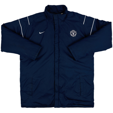 2003-04 Manchester United Nike Padded Bench Coat - 8/10 - (L)