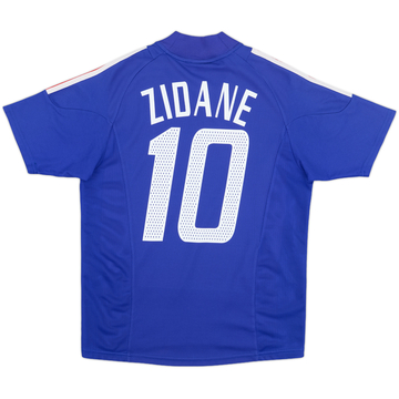 【レア】2002ワールドカップZIDANE 10 adidas フランス代表 2002-04 France Authentic Home Shirt Zidane #10 (M)