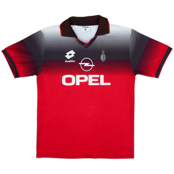 1995-96 AC Milan Lotto Training Shirt - 9/10 - (S)