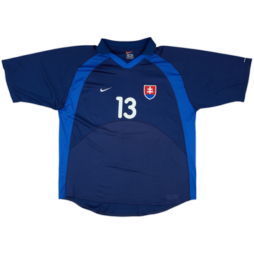 2000-01 Slovakia Match Issue Away Shirt #13