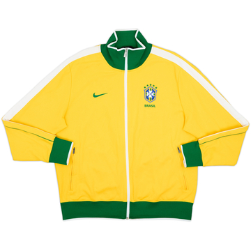 2010-11 Brazil Nike Track Jacket - 7/10 - (XL)