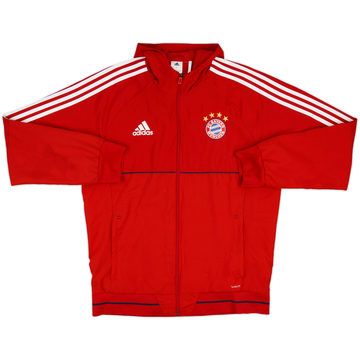 2017-18 Bayern Múnich adidas Chaqueta de Chándal con Capucha - 8/10 - (L)