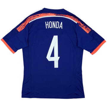 2010-12 Japan Signed Home Shirt Honda #18 - 6/10 - (L)
