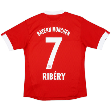 Camiseta de local del Bayern Munich 2009-10 Ribery #7 - 10/10 - (Mujeres M)