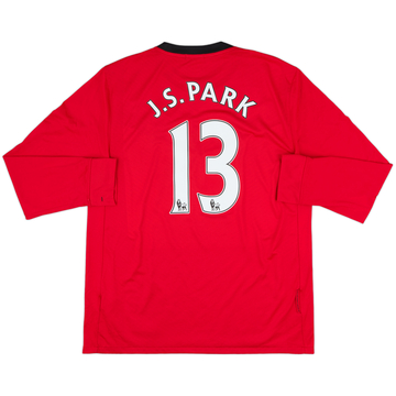 Manchester United J.S. Park 13 ユニフォーム 2008-09 Manchester United Player Issue Third Shirt J. S.