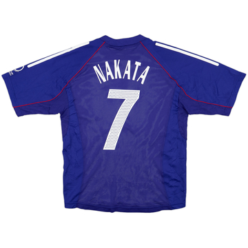 2004-06 Japan Player Issue Home Shirt Nakata #7 - 6/10 - (M)