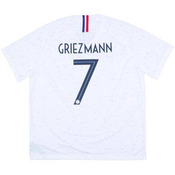 [美品]フランス代表2018年レプリカユニフォーム Griezmann 7 美品] フランス代表2018年レプリカユニフォーム Griezmann 7