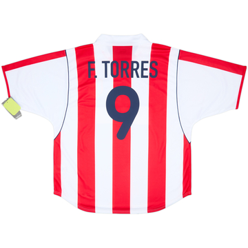 04-05 A・マドリード (H) F・トーレス  9番 2004-05 Atletico Madrid Home Shirt Torres #9 - 8/10 - (S)