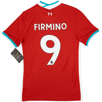 2020-21 Liverpool Authentic Home Shirt Firmino #9 (L)
