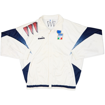 diadora 1992イタリア代表 ジャケット 1992 Italy Diadora Track Jacket - 5/10 - (XL)