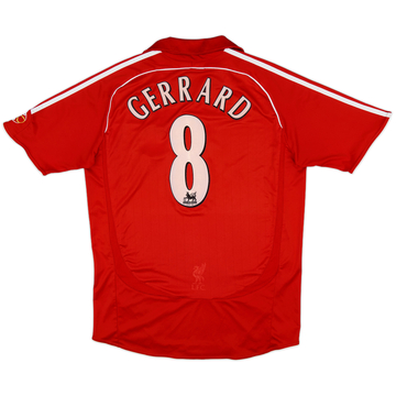 2006-08 Liverpool Home Shirt Gerrard #8