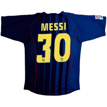2004-05 Barcelona Home Shirt Messi #30 - 9/10 - (M)