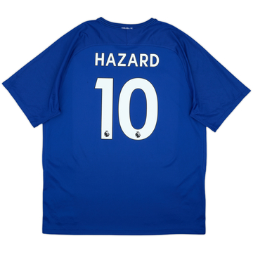 Chelsea HAZARD 10 シャツ 2017-18 Chelsea Home Shirt Hazard #10 - 7/10 - (S)