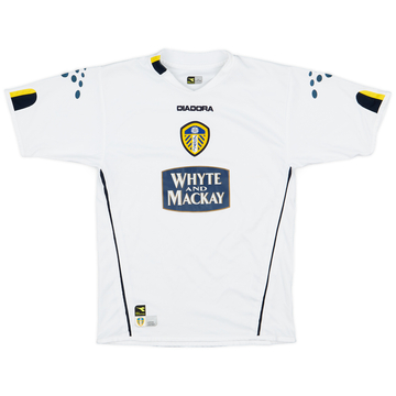 2001-02 Leeds Away Shirt - 8/10 - (M.Boys)