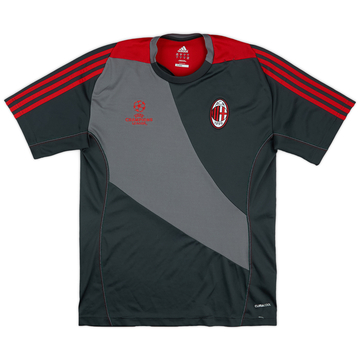 2010-11 AC Milan adidas CL Training Shirt - 9/10 - (S)