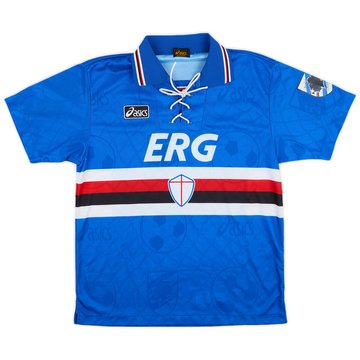 Football uniform/サンプドリア 1995-96 Sampdoria Third Shirt - 7/10 - (L)