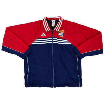2010-11 Lyon adidas Track Jacket - 9/10 - (L)