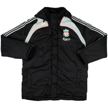 2010-11 Liverpool adidas Padded Bench Coat - 7/10 - (L/XL)