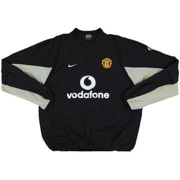 Nike Manchester United ドリルトップ　00s 2002-04 Manchester United Nike L/S Training Top - 8/10 - (M)