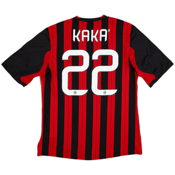2008-09 AC Milan Home Shirt Kaka #22 - 6/10 - (L)