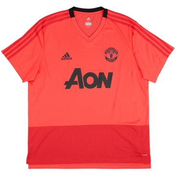 2018-19 Manchester United adidas Camiseta de Entrenamiento - 10/10 - (XL)