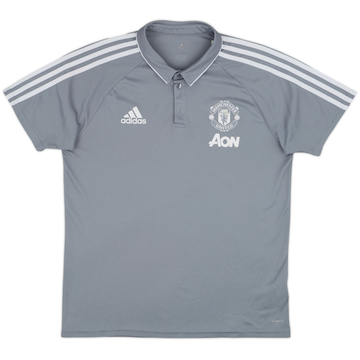 2017-18 Manchester United adidas Polo - 6/10 - (L)