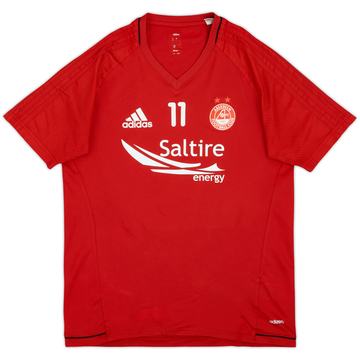 Camiseta adidas de entrenamiento versión jugador del Aberdeen 2017-18 #11 - 8/10 - (S)