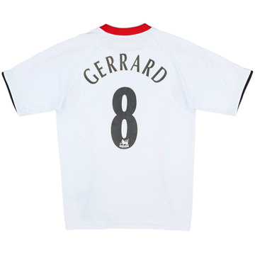 2005-06 Liverpool Away Shirt Gerrard #8 - 7/10 - (XXL)