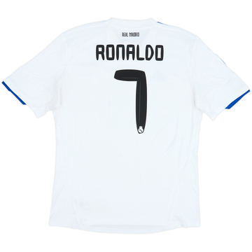 2010-11 Real Madrid Home Shirt Ronaldo #7 - 8/10 - (L)