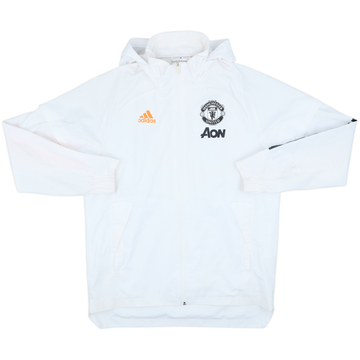 Chaqueta de chándal con capucha adidas del Manchester United 2020-21 - 9/10 - (M)