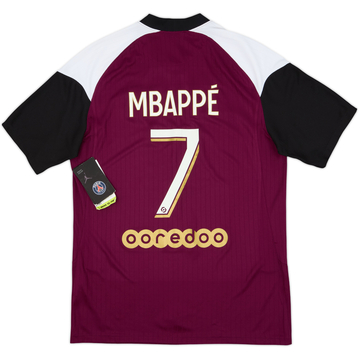 2020-21 Paris Saint-Germain Home Shirt Mbappe #7 - 7/10 - (S)