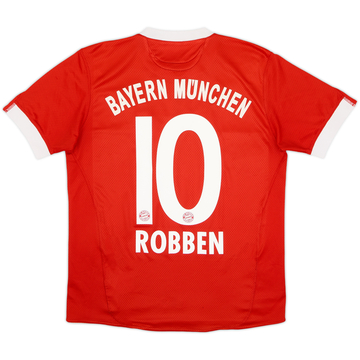2009-10 Bayern Múnich Camiseta Local Robben #10 - 6/10 - (XL.Boys)
