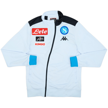 2018-19 Napoli Kappa Hooded Track Jacket - 8/10 - (S)