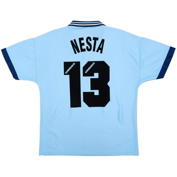 1999-00 Lazio Centenary Home Shirt Nesta #13 - 5/10 - (L)