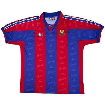 1995-97 Barcelona Home Shirt - 6/10 - (XL)