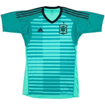 Camiseta de portero S/S de España 2018-19 - 9/10 - (S)