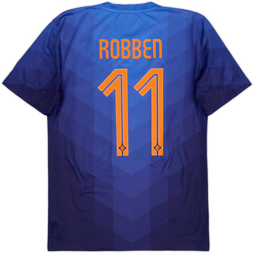 Camiseta de visitante de los Países Bajos 2014-15 Robben #11 - 7/10 - (S)