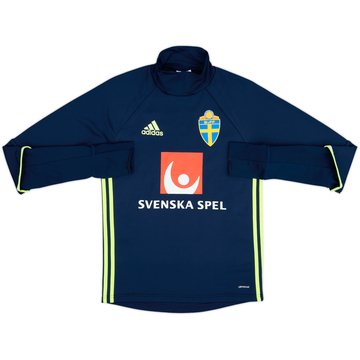 Top de entrenamiento adidas de Sweden 2015-16 - 8/10 - (XS)