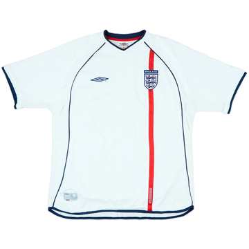 UMBRO　2001 イングランド　ベッカム　2001.6.10 Greece 2001/03 BECKHAM #7 England Vintage Umbro Home Greece