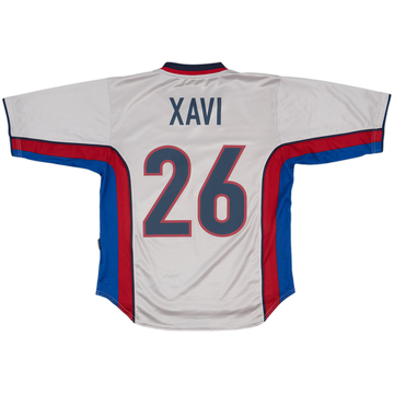 2000-01 Barcelona Home Shirt Xavi #16 - 6/10 - (XXL)