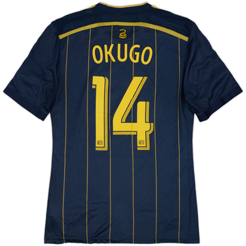 2014-16 Philadelphia Union Authentic Home Shirt Okugo #14 - 8/10 - (L)